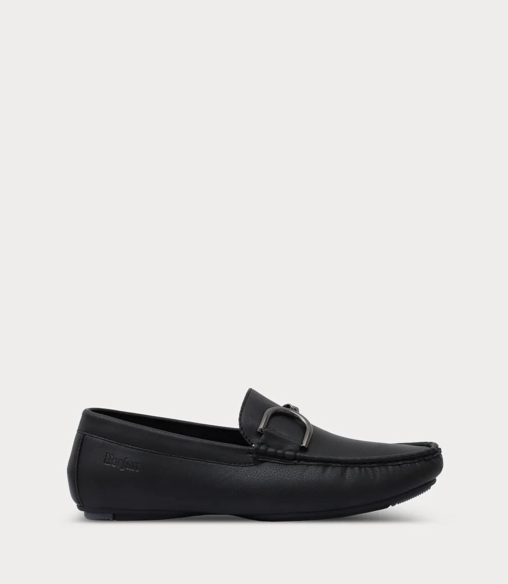 Men Slip On-BLACK