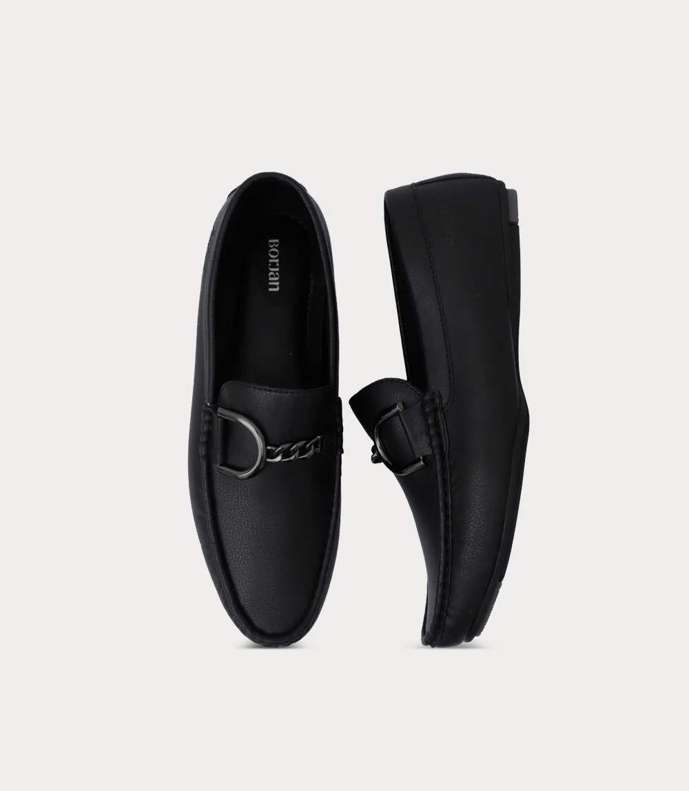 Men Slip On-BLACK - Image 4