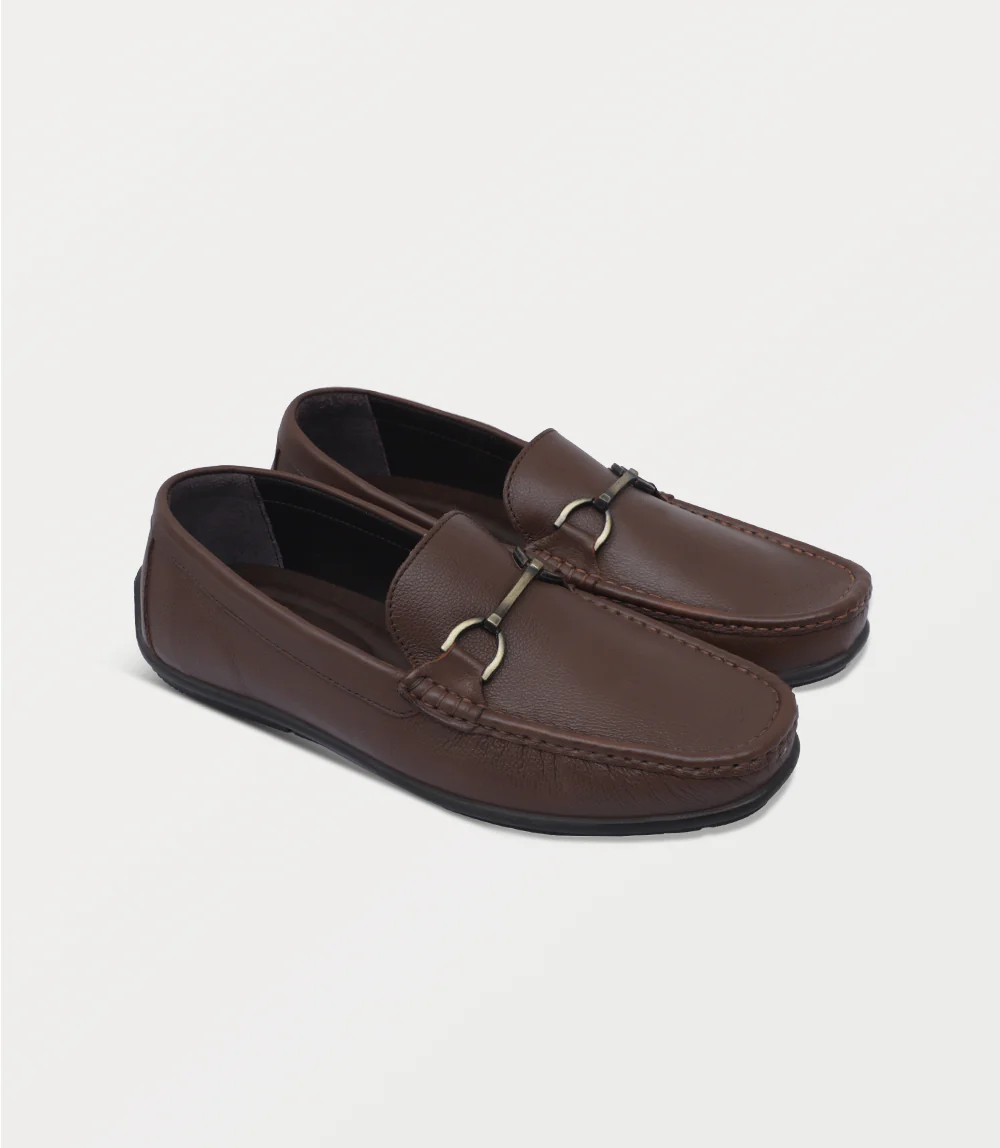 Men Slip On-BROWN - Image 2
