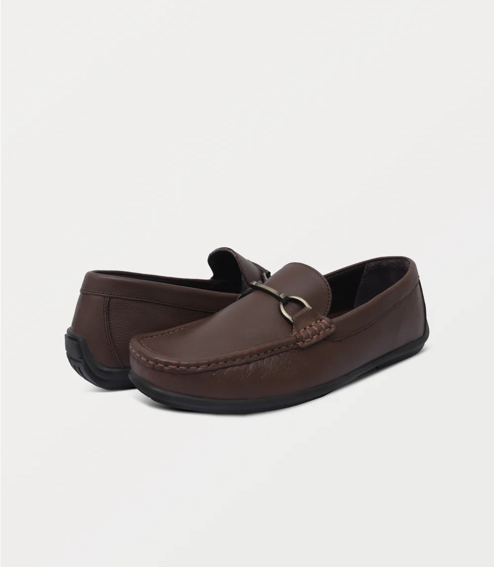 Men Slip On-BROWN - Image 3