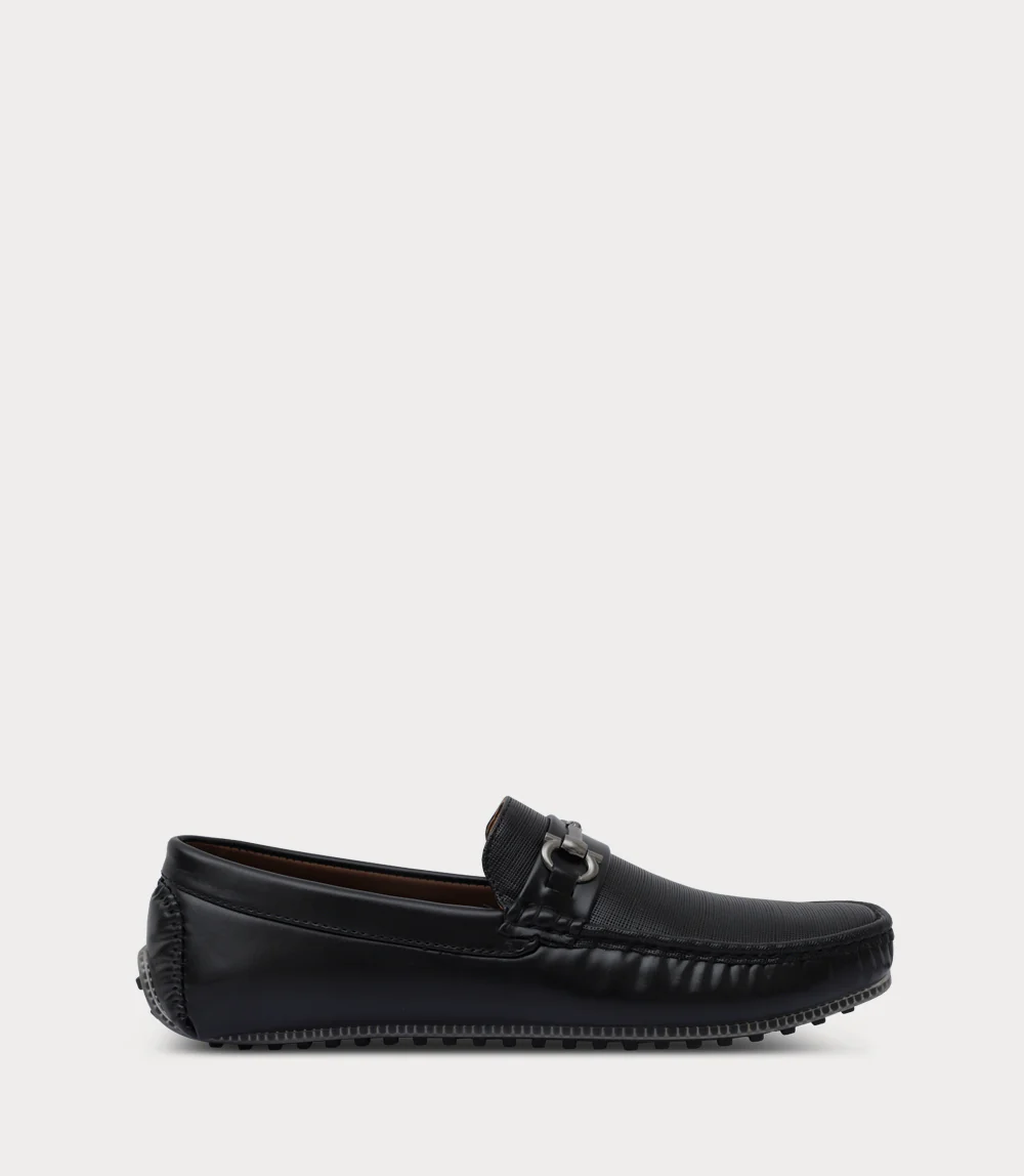 Men Slip On-BLACK