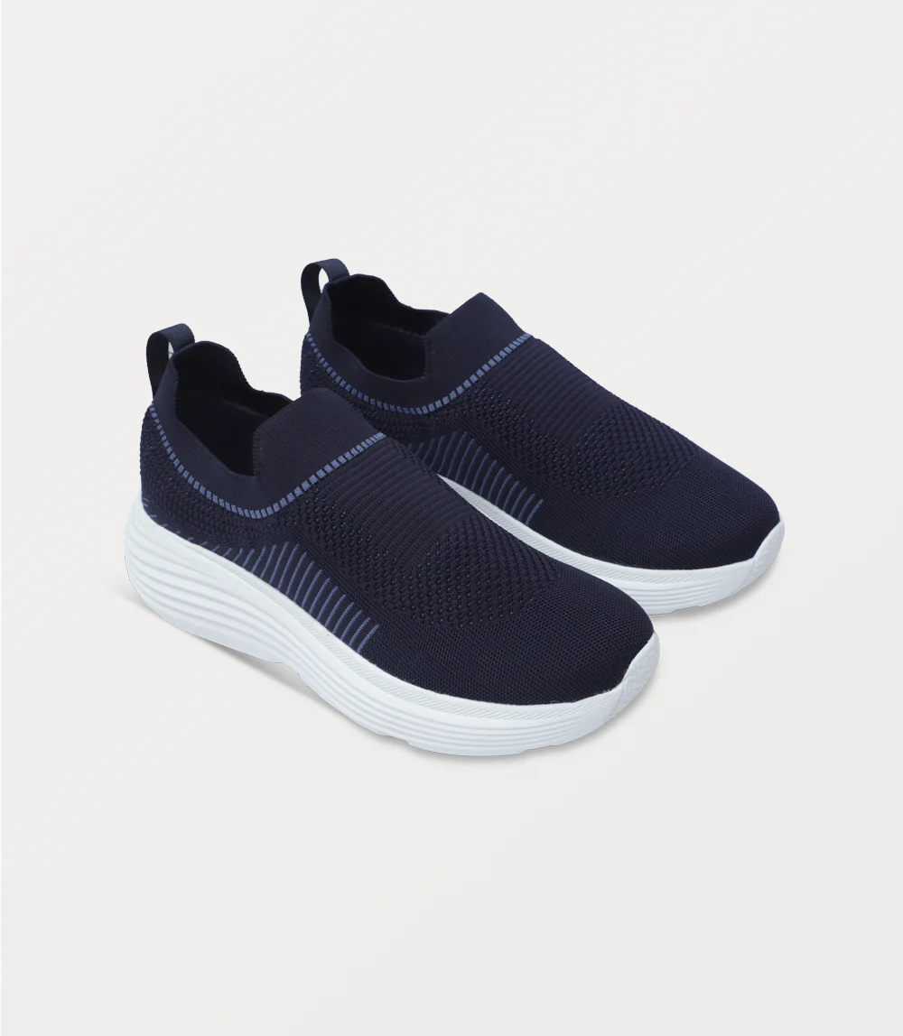 Men Sneakers-NAVY - Image 2