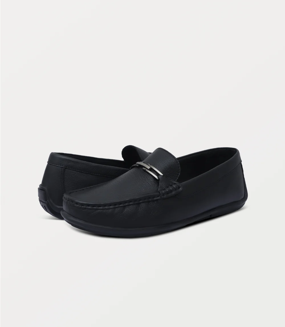 Men Slip On-BLACK - Image 3