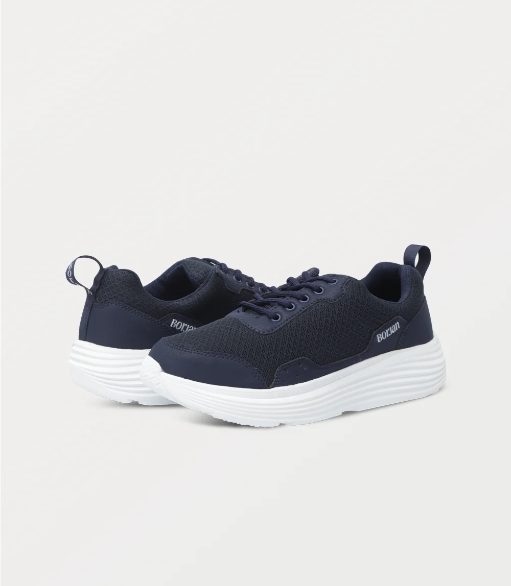 Men Sneakers-NAVY - Image 3
