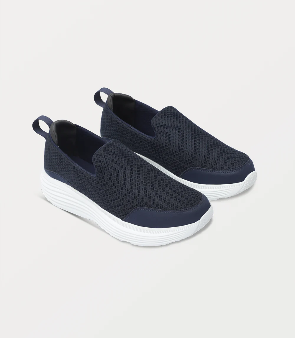 Men Sneakers-NAVY - Image 2