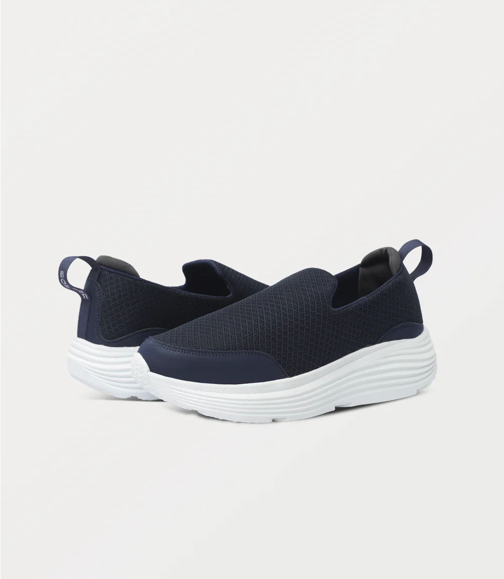 Men Sneakers-NAVY - Image 3
