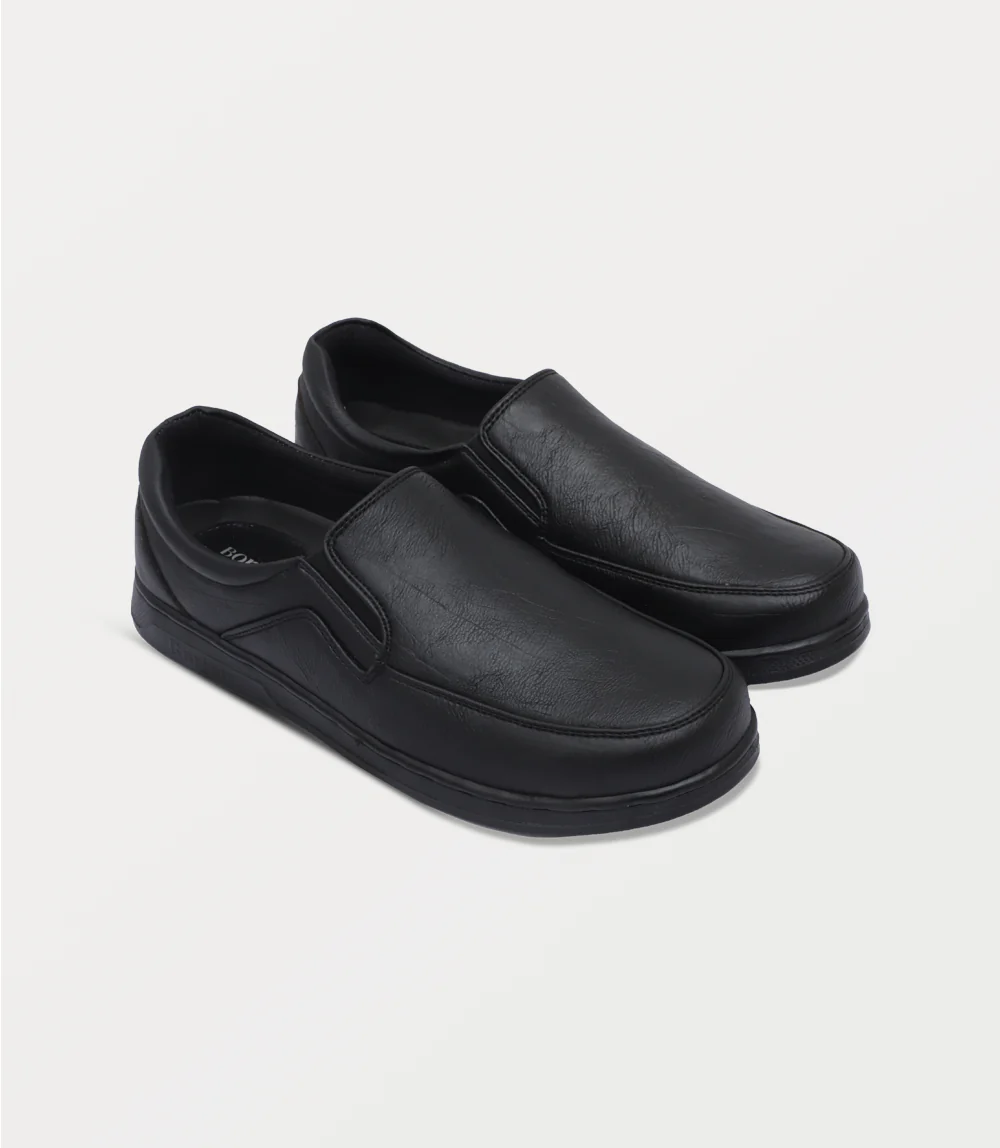 Men Slip On-BLACK - Image 2