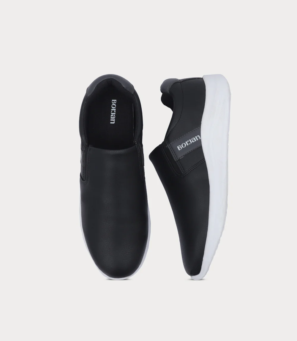Men Sneakers-BLACK - Image 4