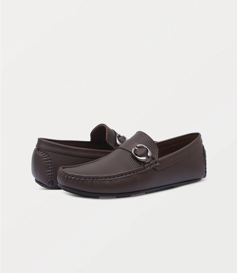 Men Moccasin-BROWN - Image 3