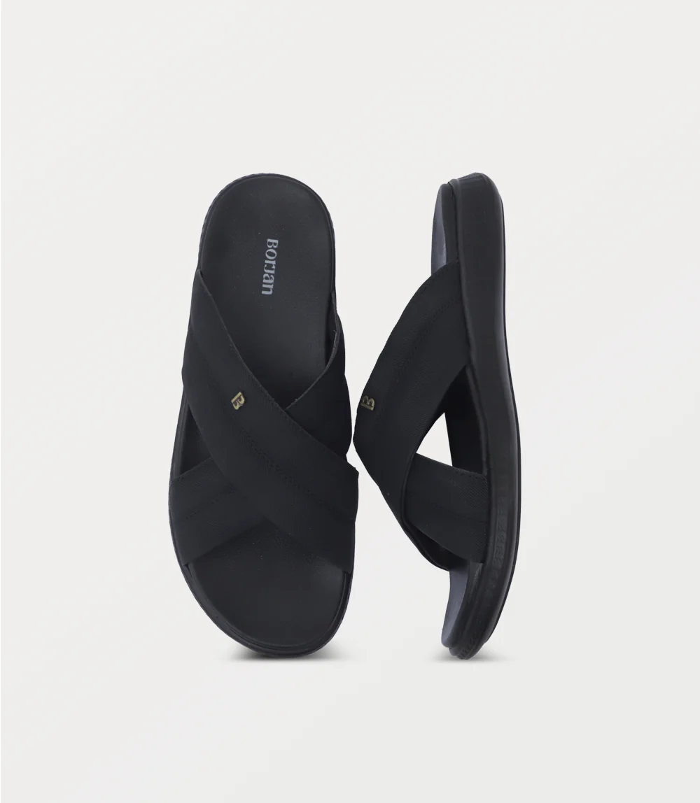 Men Slipper-BLACK - Image 4