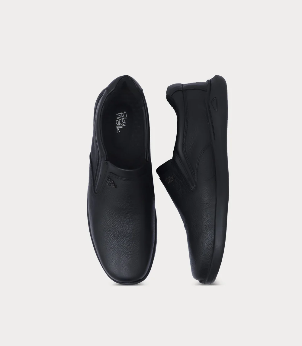 Men Slip On-BLACK - Image 4