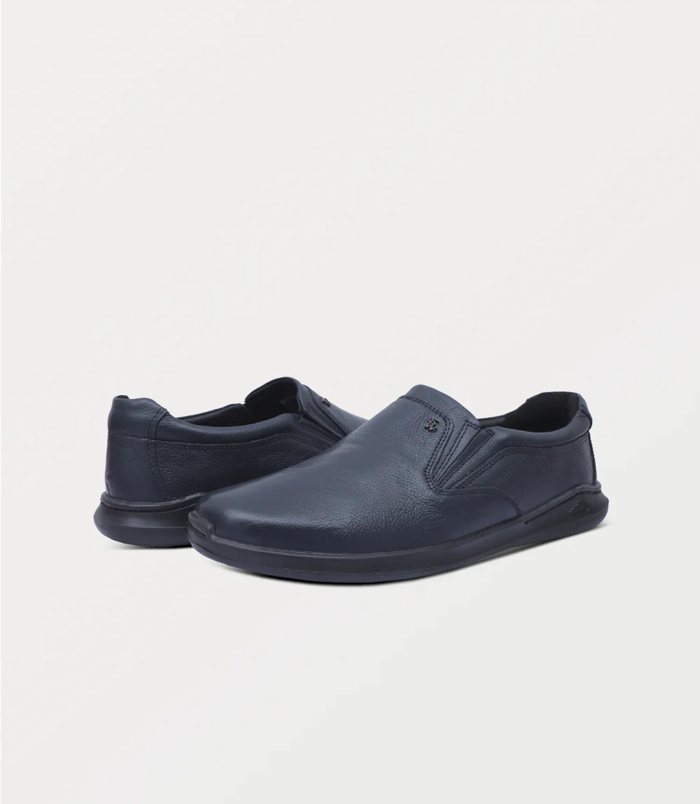 Men Slip On-NAVY - Image 3