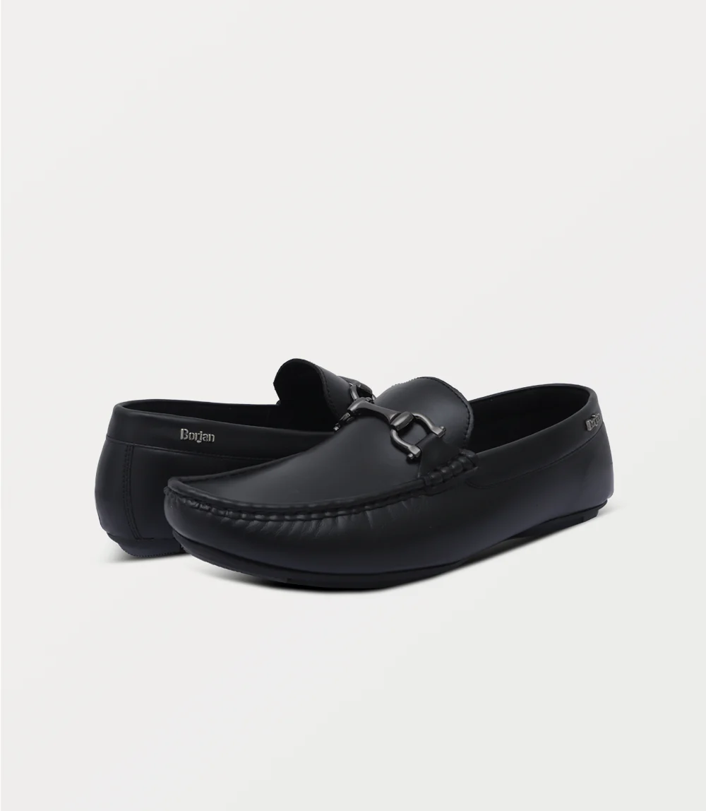Men Moccasin-BLACK - Image 3