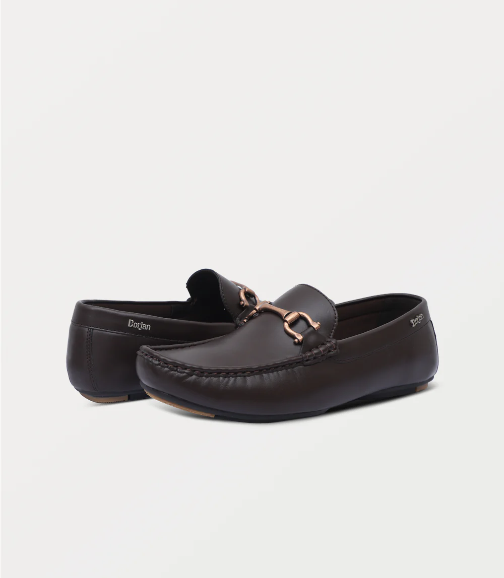 Men Moccasin-BROWN - Image 3