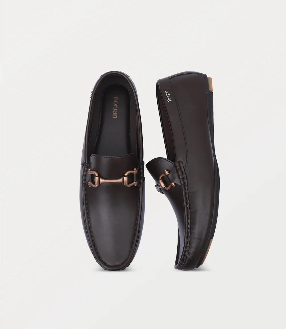 Men Moccasin-BROWN - Image 4