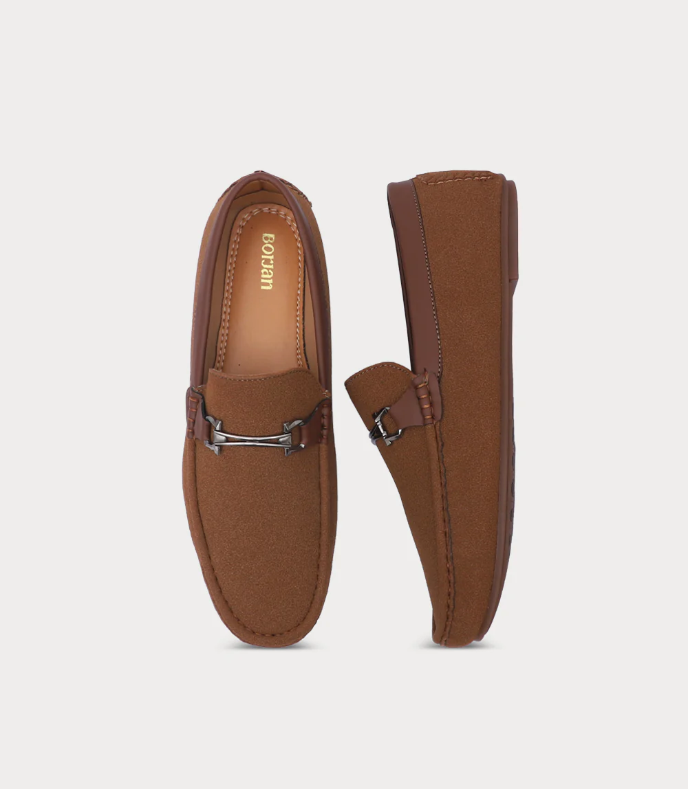 Men Moccasin-MUSTARD - Image 4