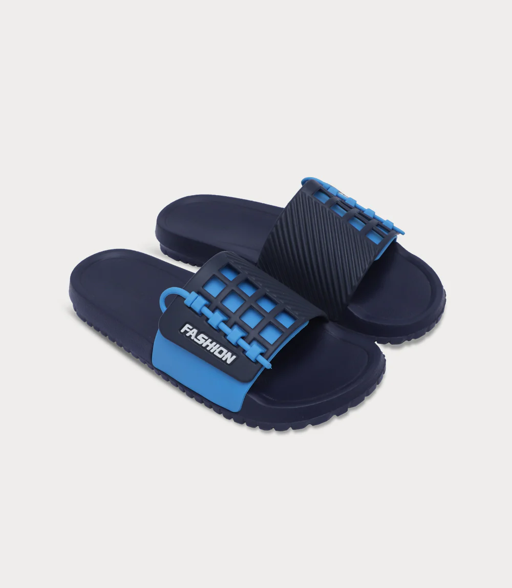 Men Casual Slipper-BLUE - Image 2