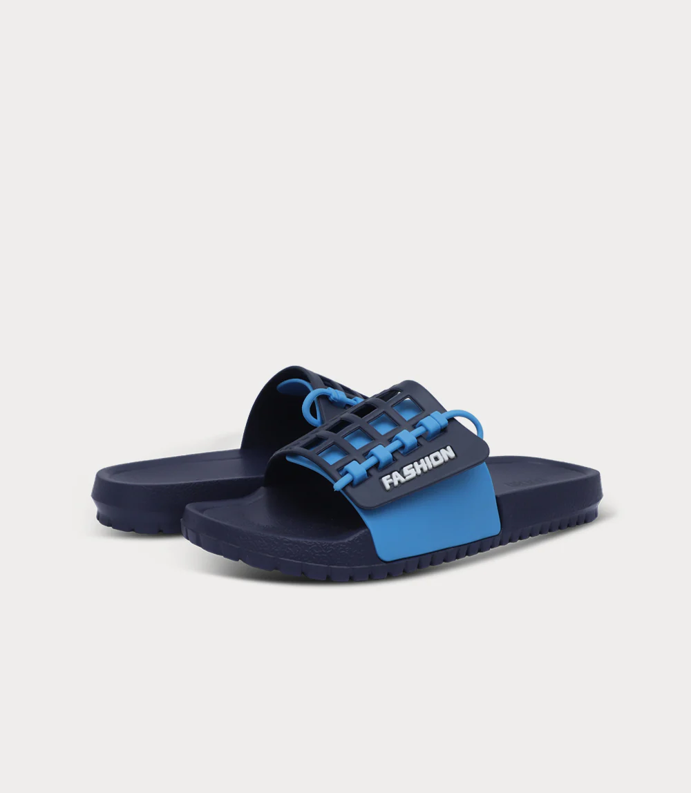 Men Casual Slipper-BLUE - Image 3