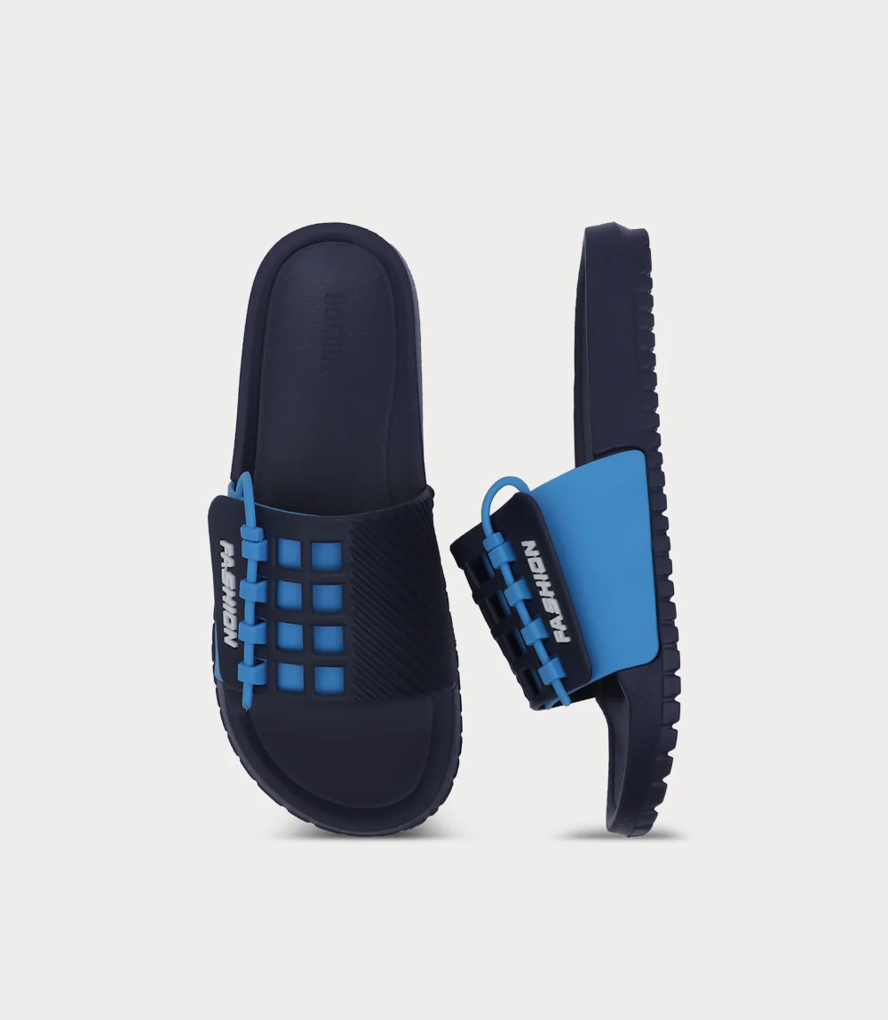 Men Casual Slipper-BLUE - Image 4