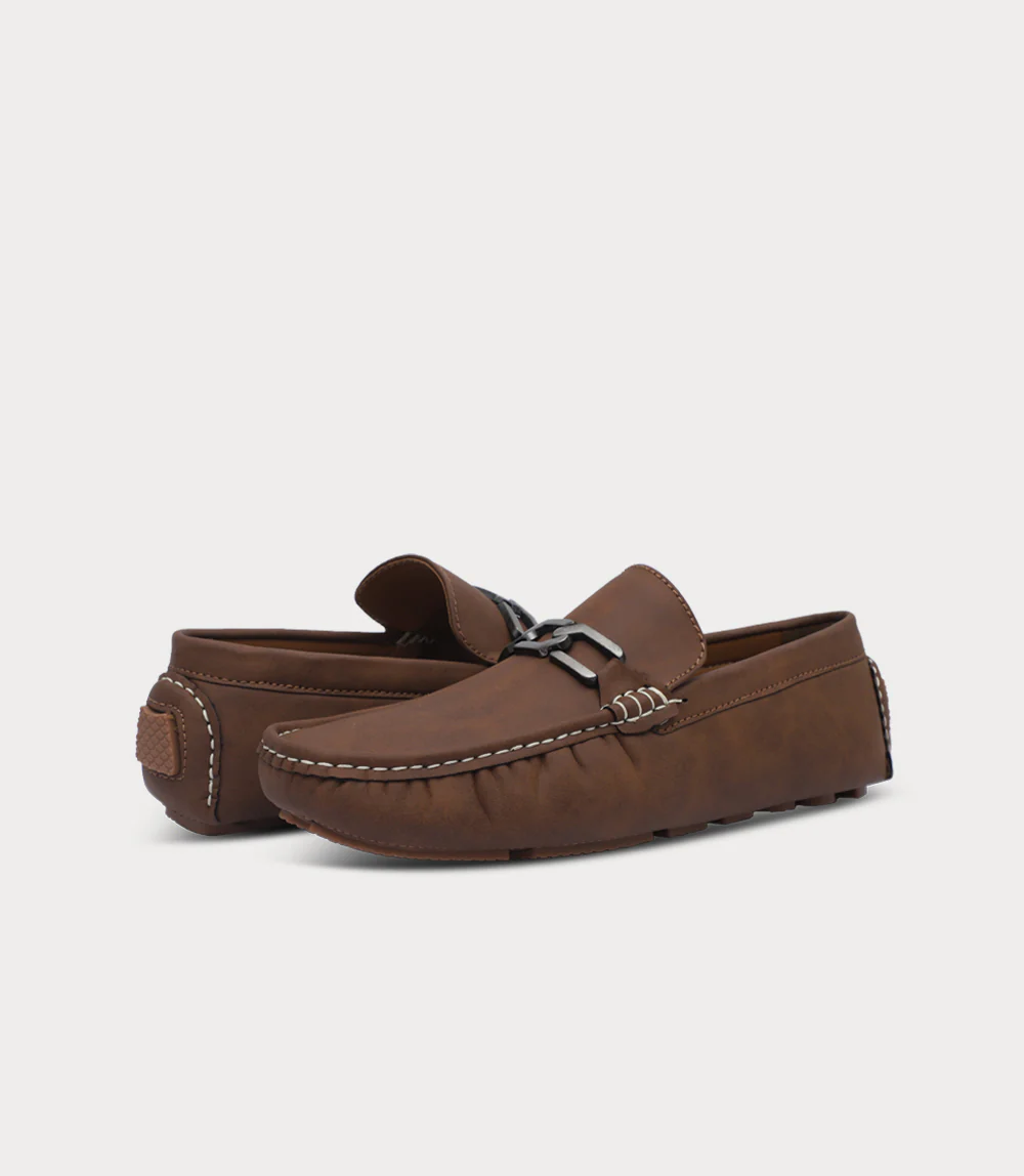 Men Moccasin-MUSTARD - Image 3