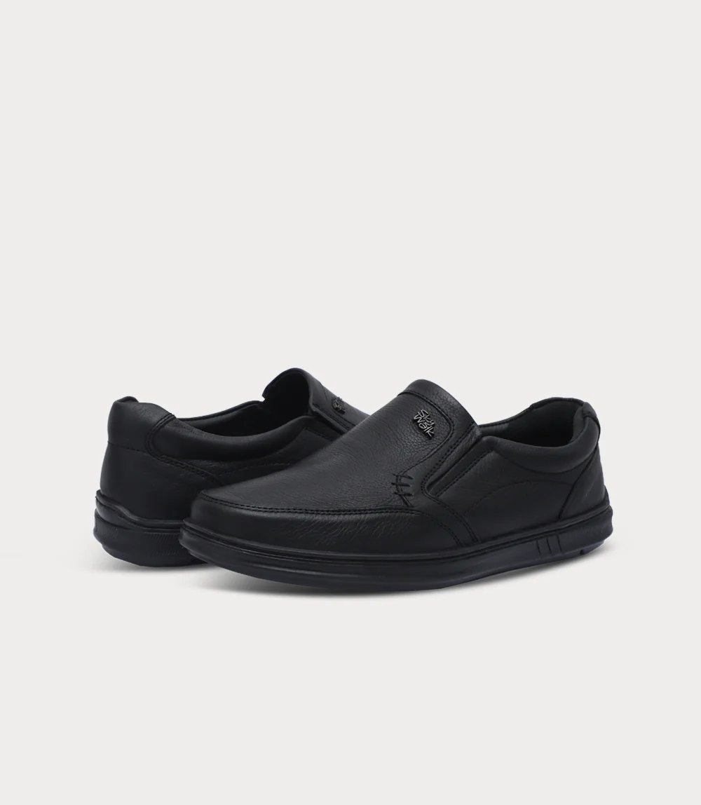 Men Slip On-BLACK - Image 3