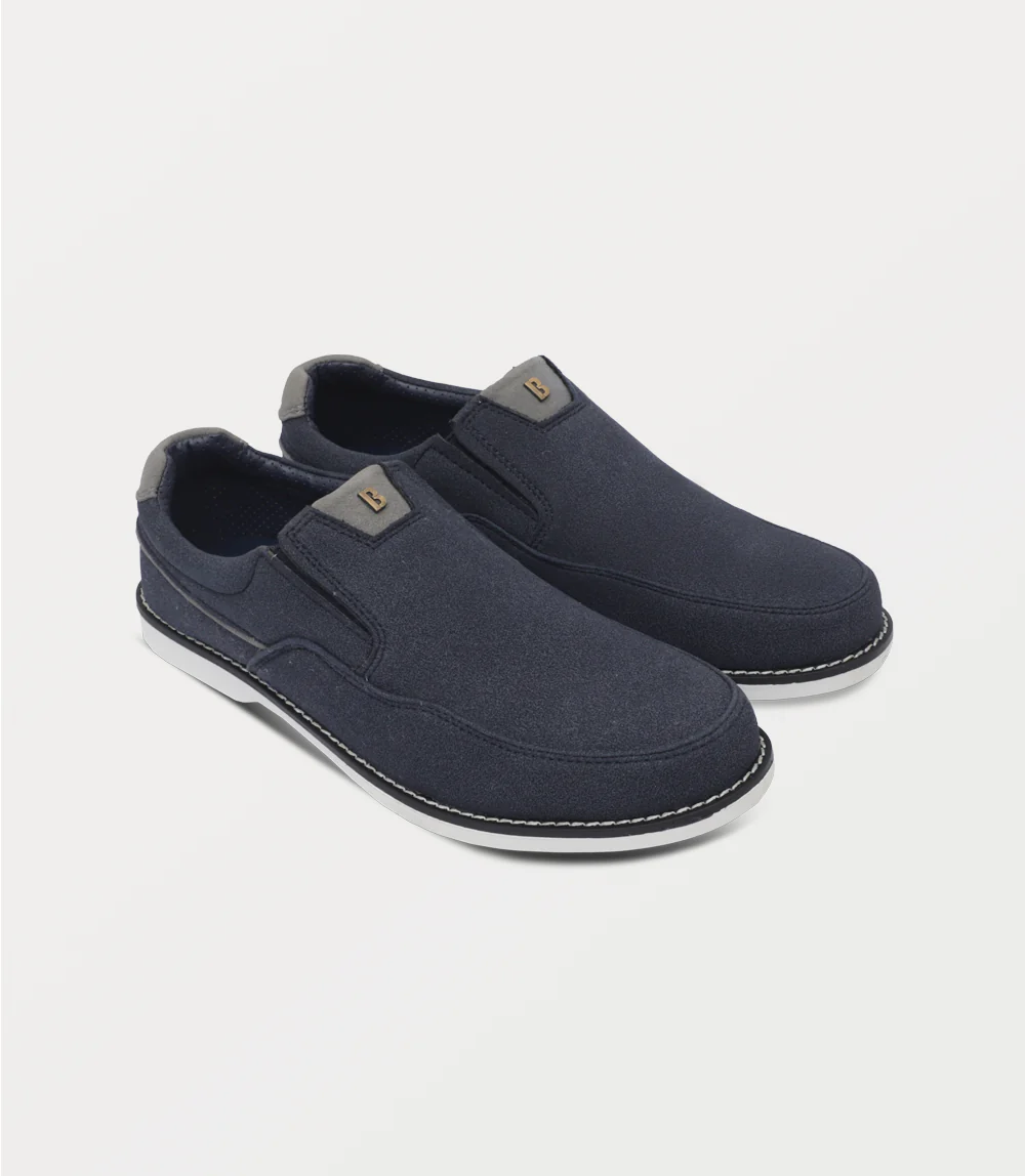 Men Slip On-NAVY - Image 2