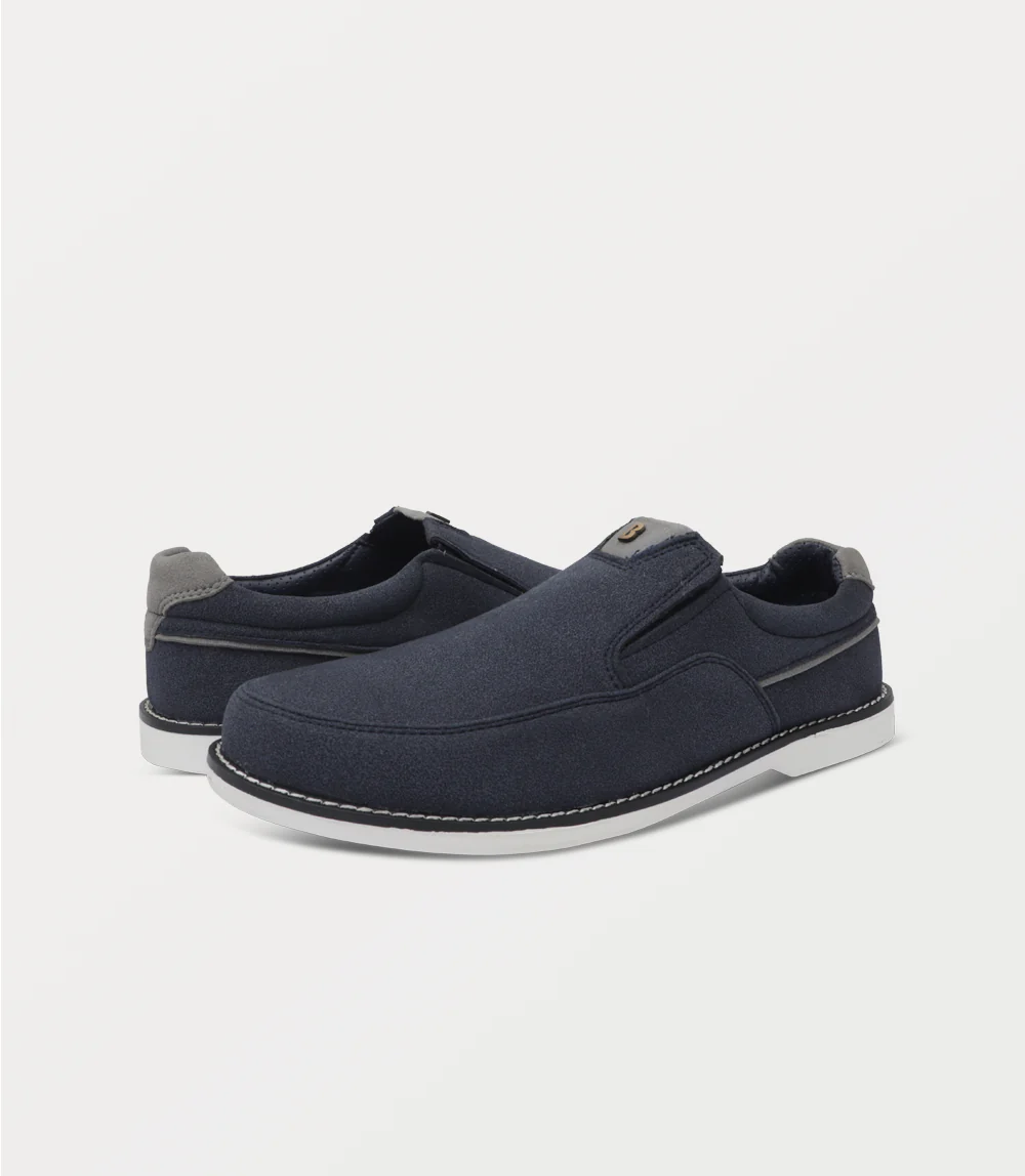 Men Slip On-NAVY - Image 3