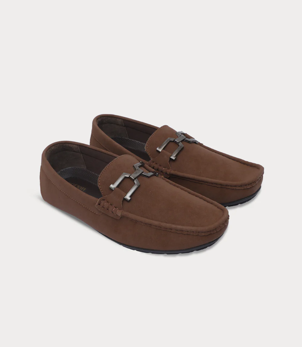 Men Moccasin-BROWN - Image 2