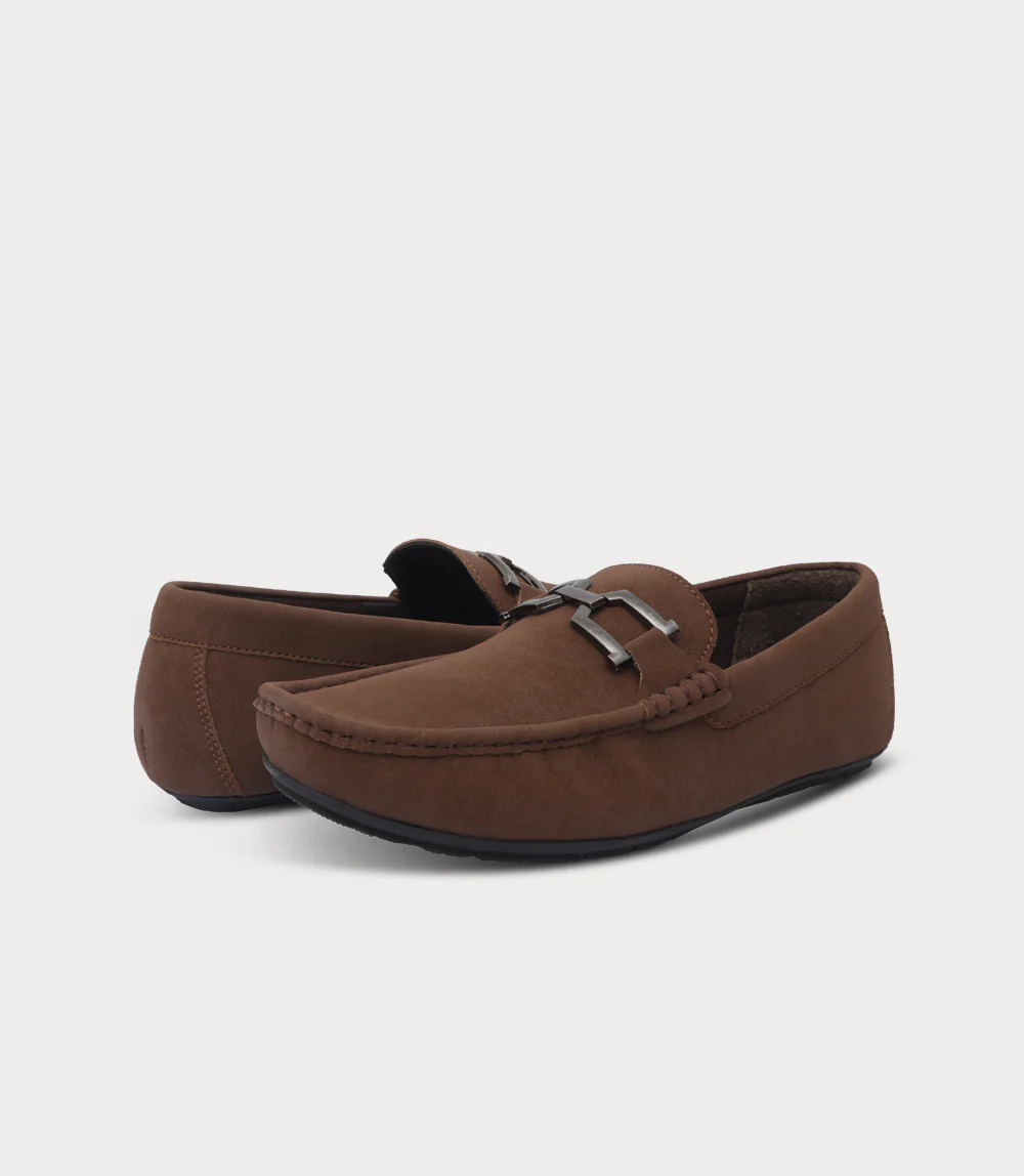 Men Moccasin-BROWN - Image 3