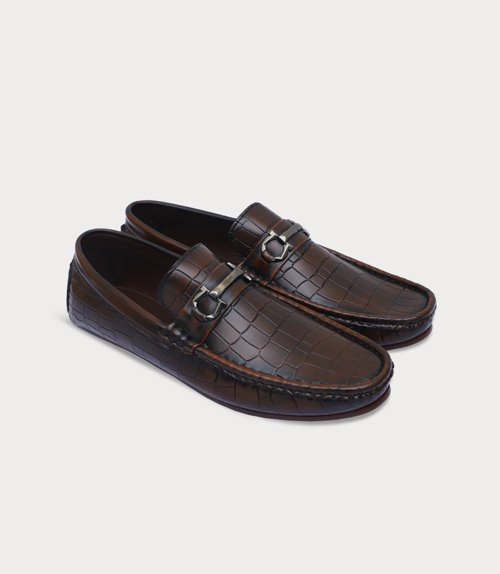 Men Moccasin-BROWN - Image 2