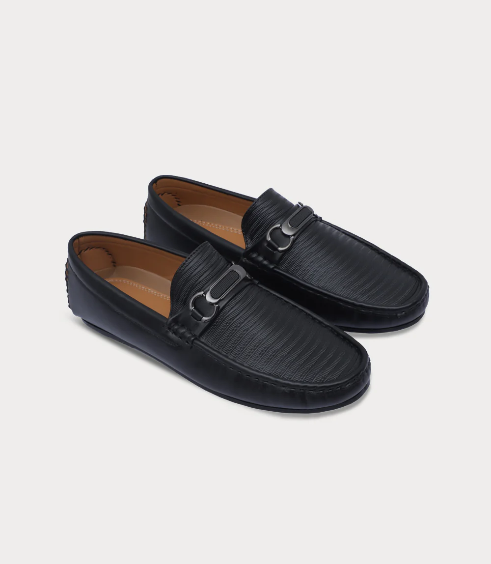 Men Moccasin-BLACK - Image 2