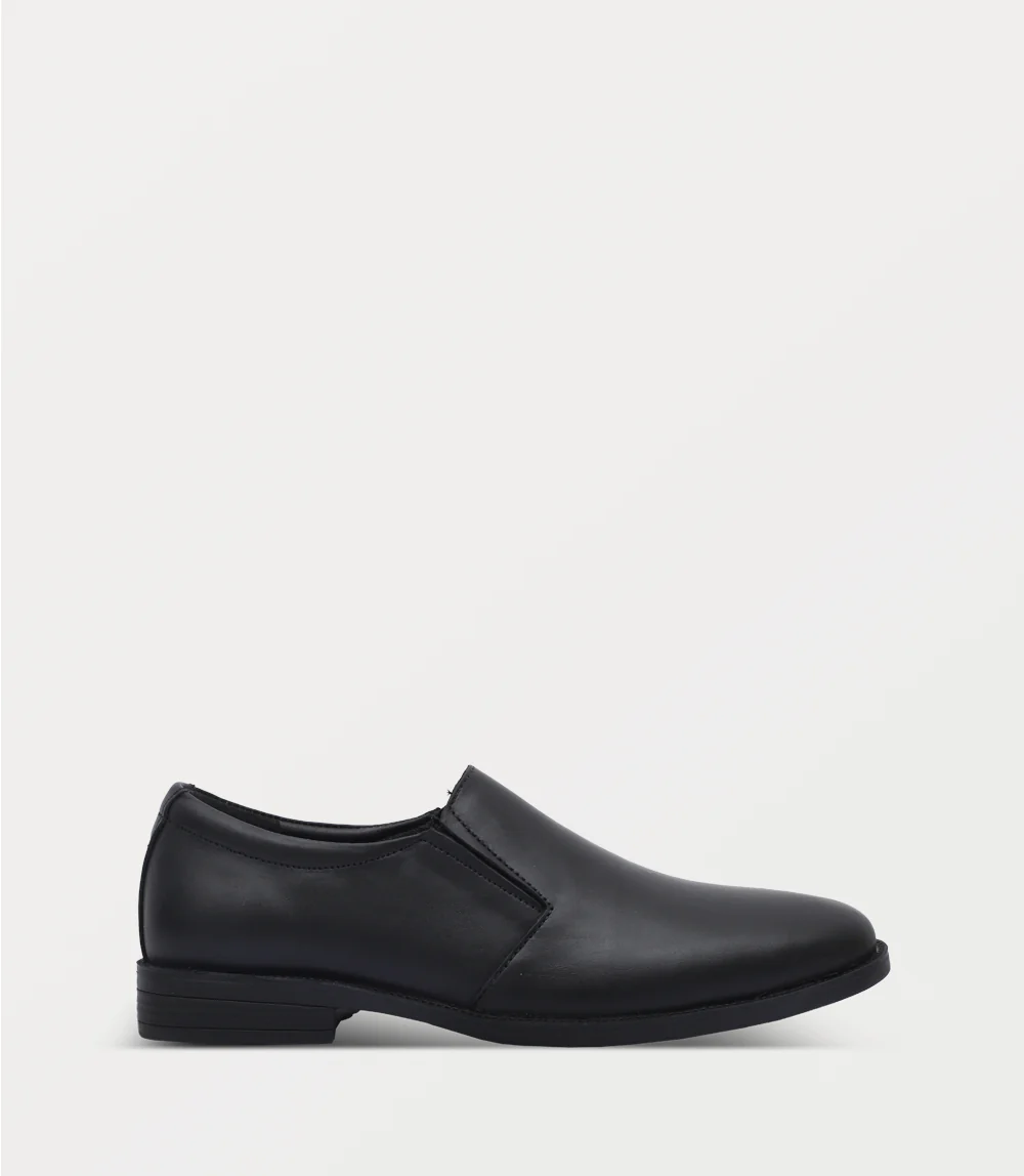 Men Slip On-BLACK