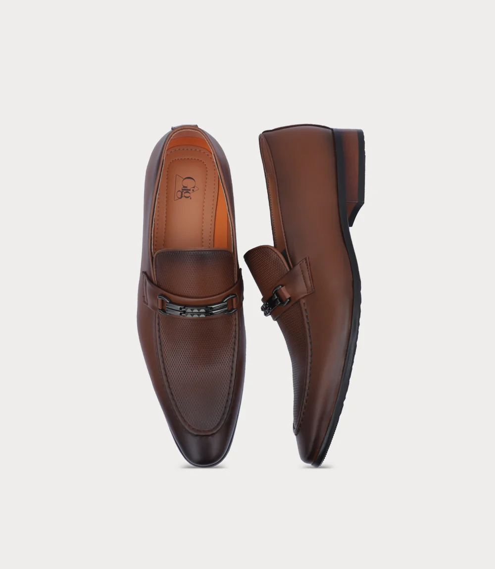 Men Slip On-BROWN - Image 4
