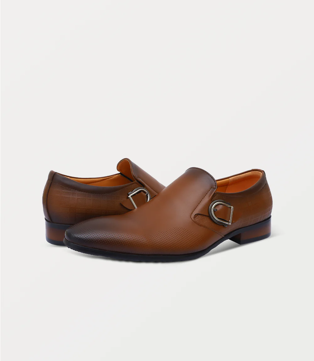Men Slip On-BROWN - Image 3
