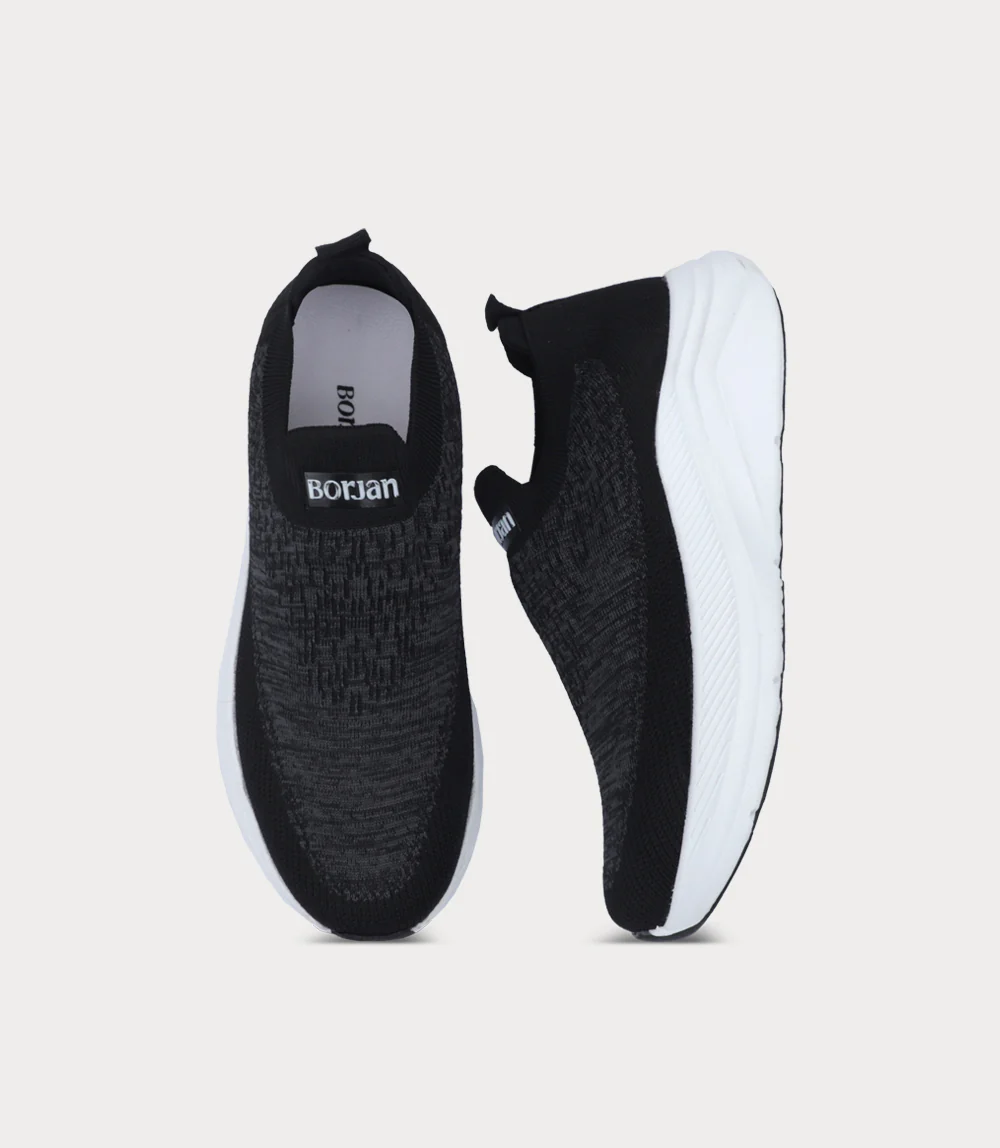 Men Sneakers-BLACK - Image 4