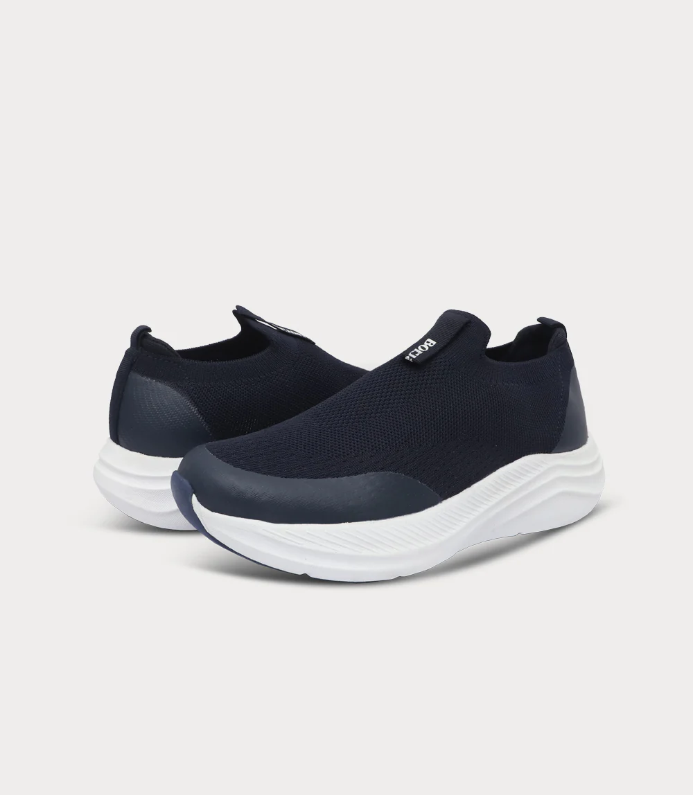 Men Sneakers-NAVY - Image 3