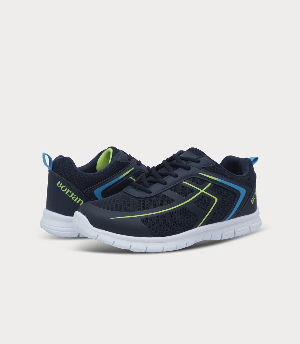 Men Sneakers-NAVY - Image 3