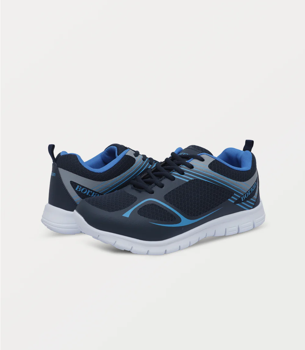 Men Sneakers-NAVY - Image 3