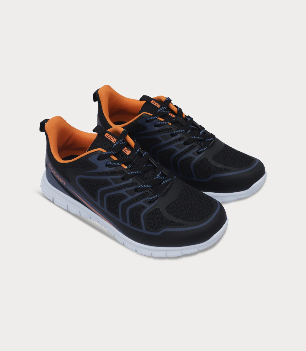 Men Sneakers-BLACK - Image 2