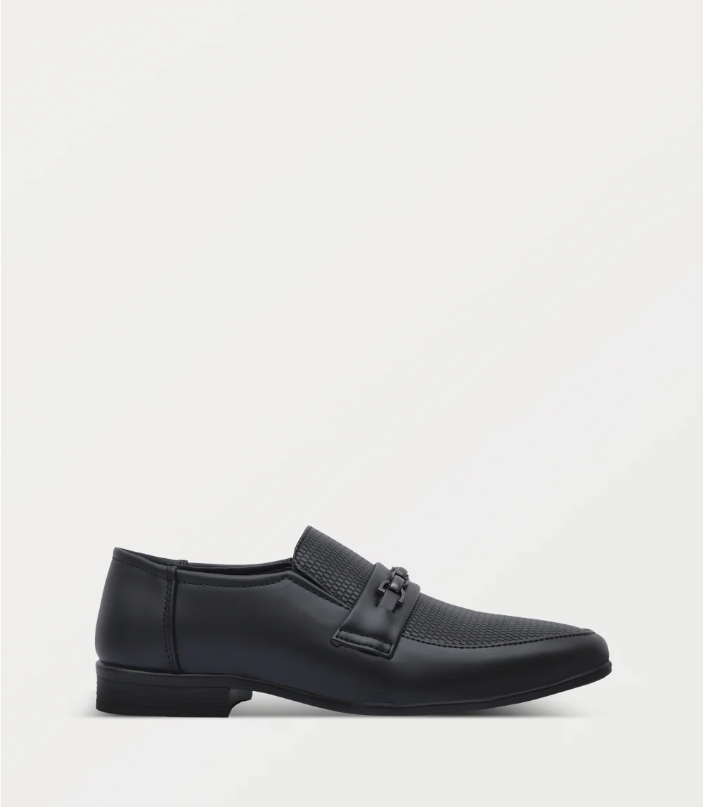 Men Slip On-BLACK