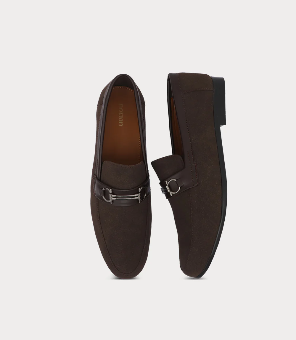 Men Slip On-BROWN - Image 4