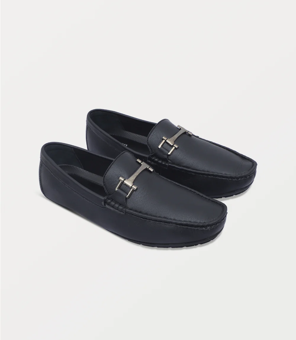 Men Moccasin-BLACK - Image 2