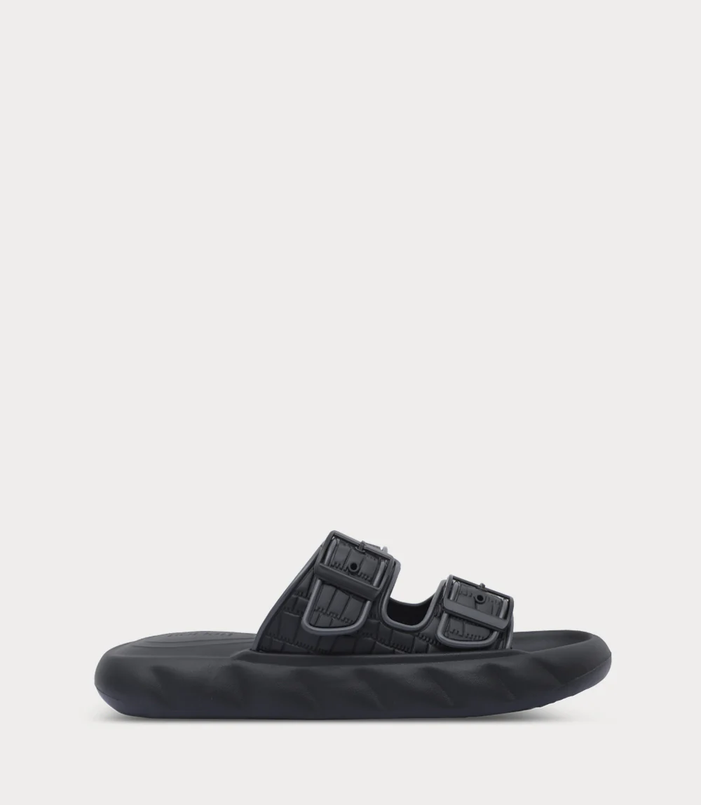 Men Slipper-BLACK