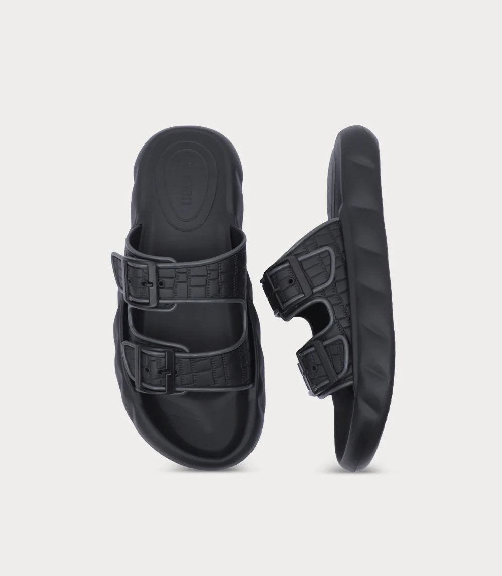 Men Slipper-BLACK - Image 4