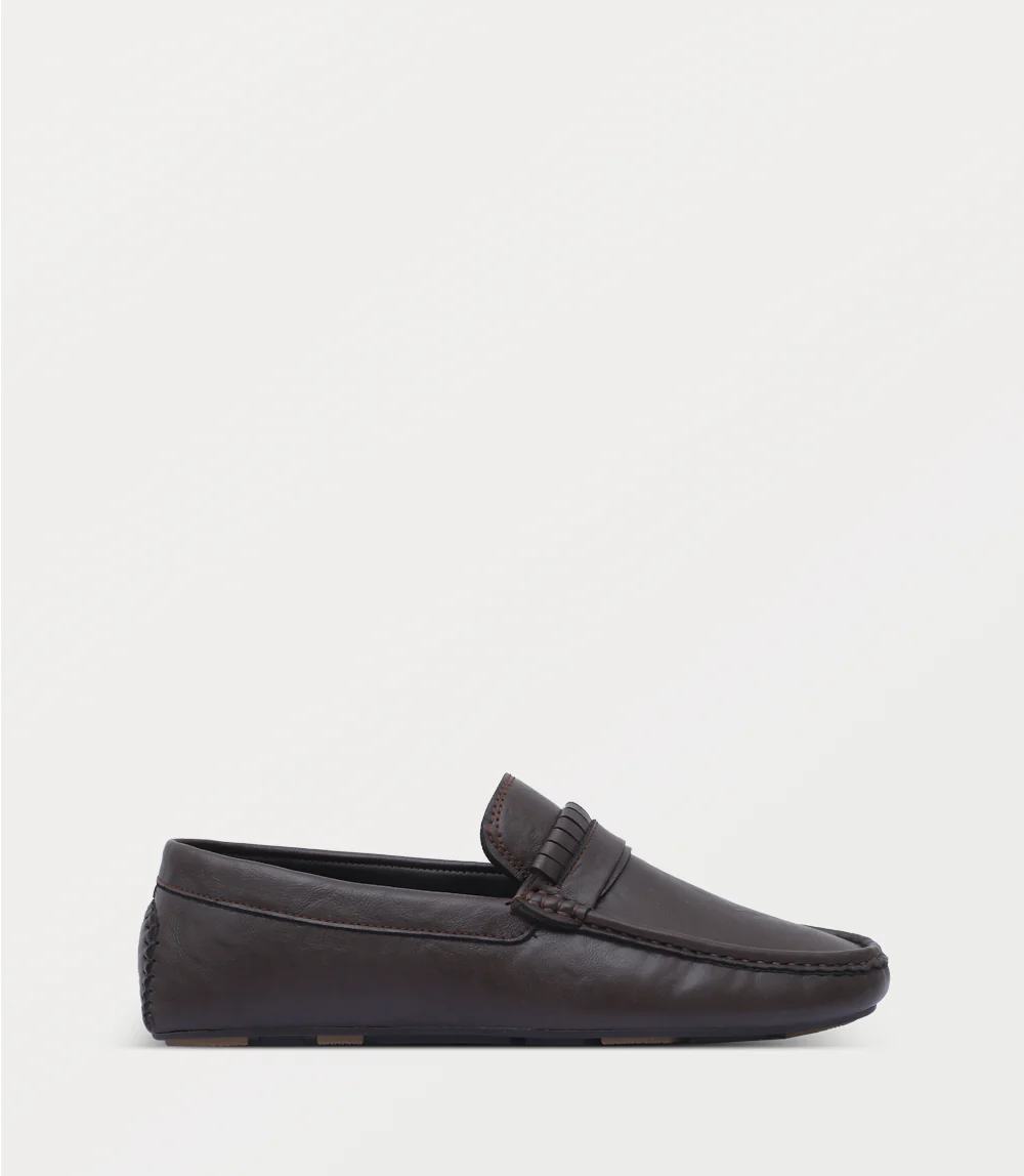 Men Moccasin-ESPRESSO