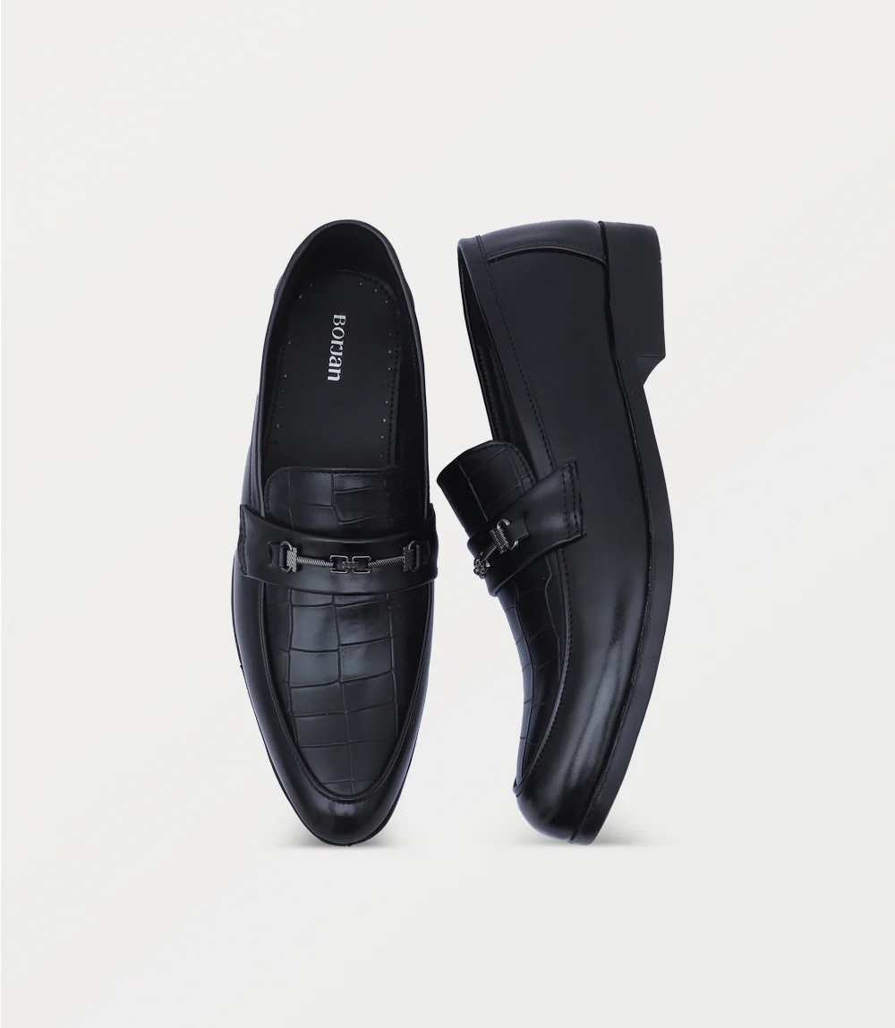 Men Slip On-BLACK - Image 4