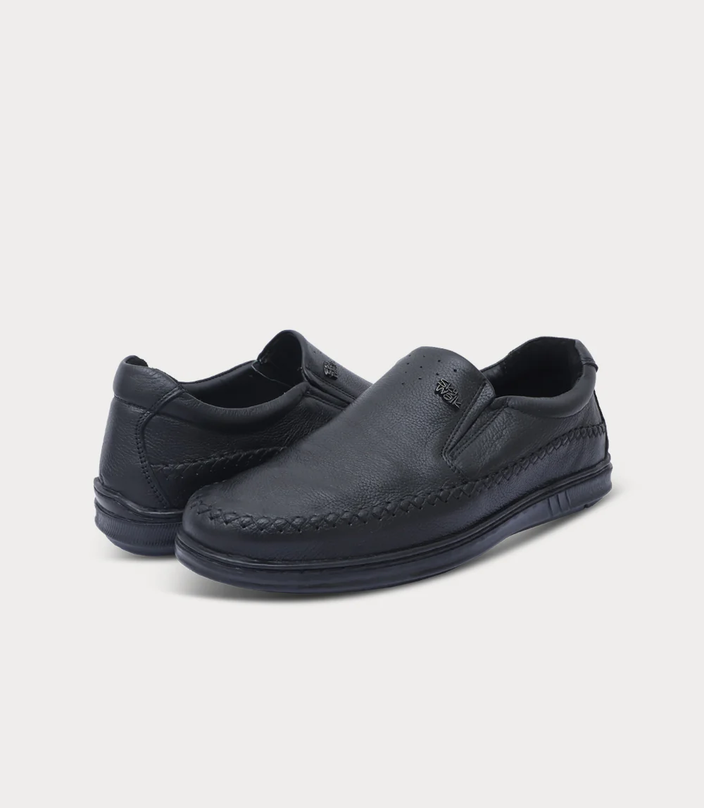 Men Slip On-BLACK - Image 3