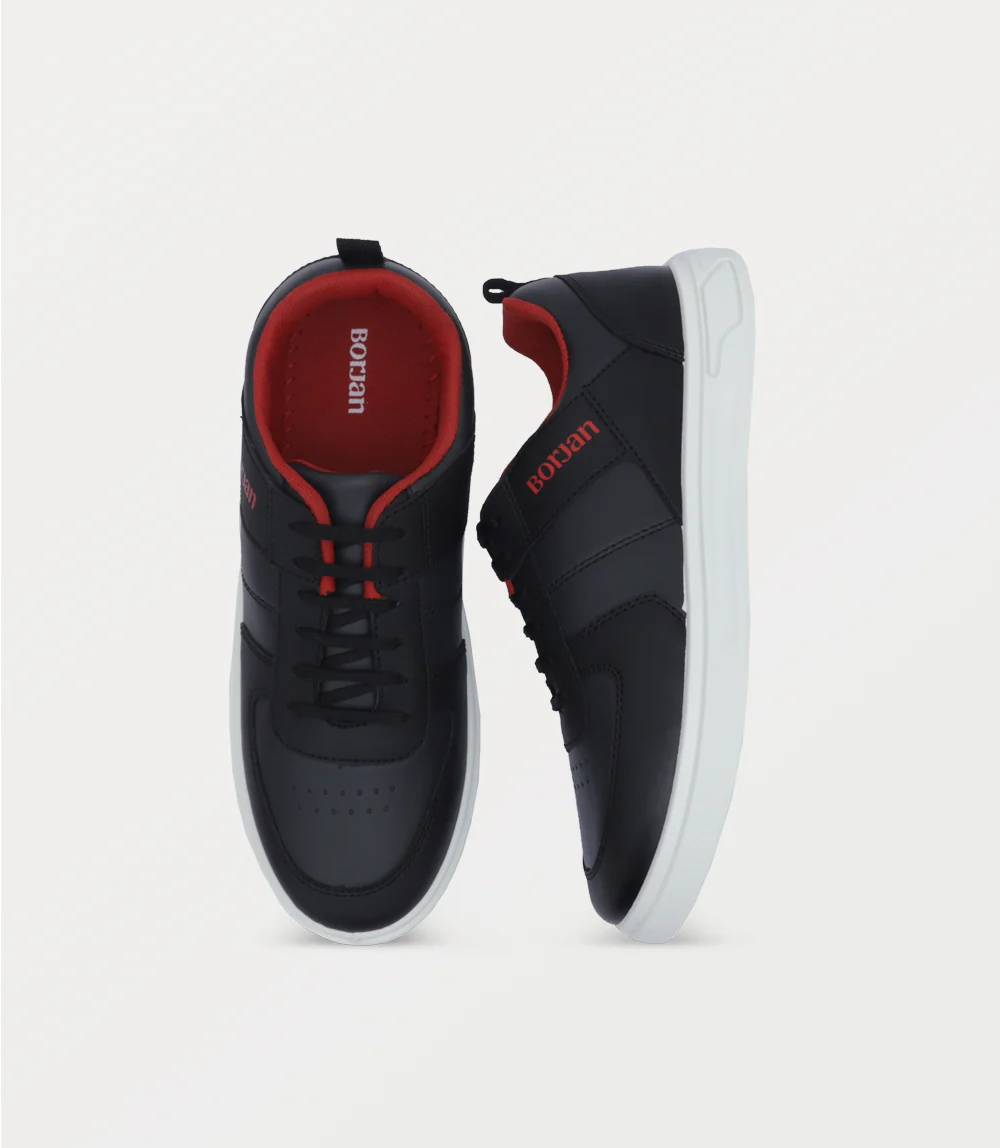 Men Sneakers-BLACK - Image 4