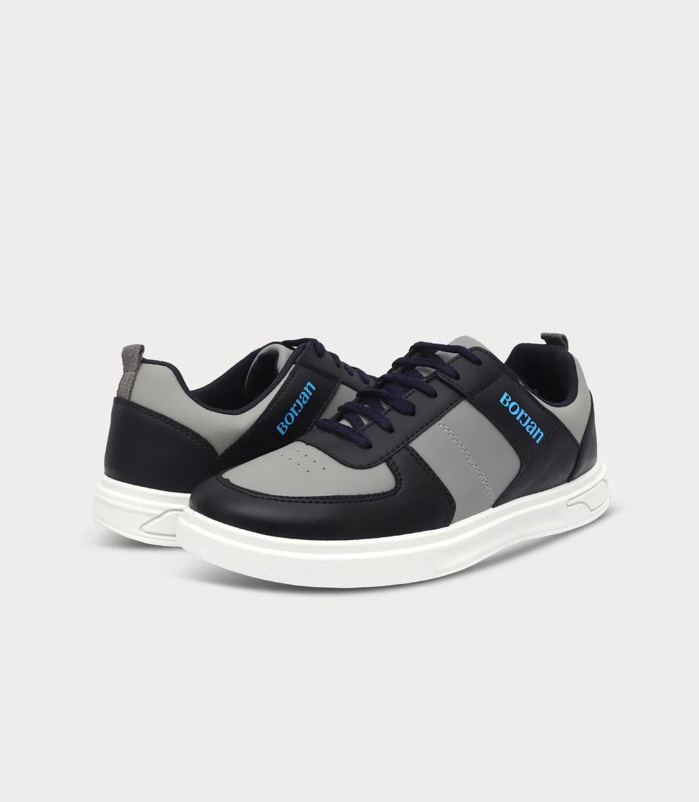Men Sneakers-NAVY - Image 3