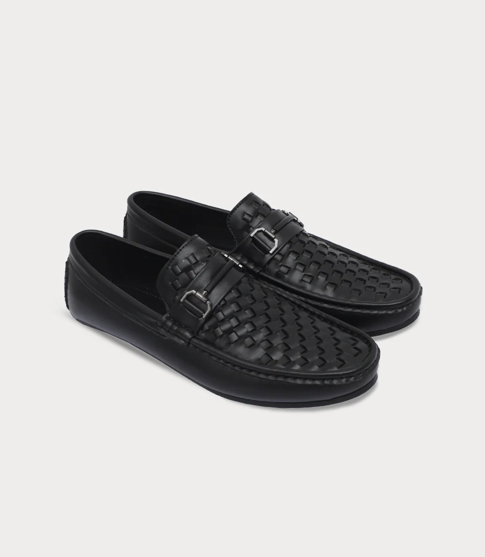 Men Moccasin-BLACK - Image 2